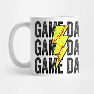 Softball game day Mug